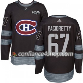 Adidas Maillot de Hockey Montreal Canadiens Max Pacioretty 67 1917-2017 100th Anniversary Noir Authentic - Homme